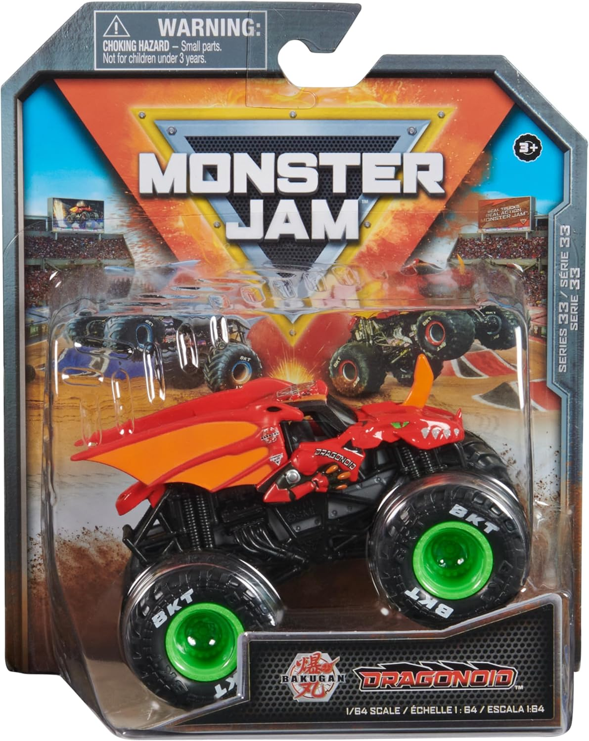 Monster Jam Dragonoid, Series 33 image number 2