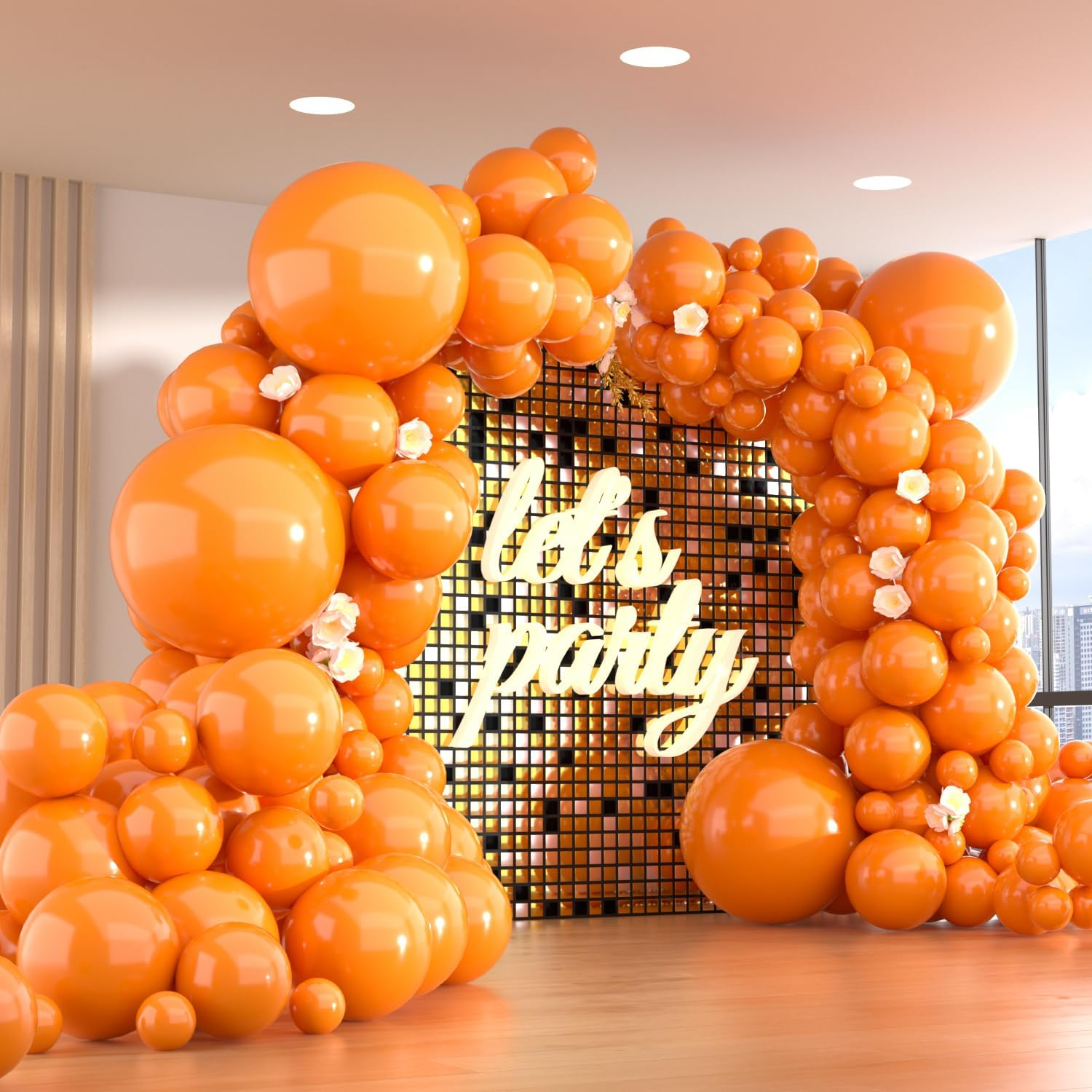 150Pcs Rainbow Balloons Different Sizes 18 12 10 5 Inch for Balloon Garland Arch,Rainbow Latex Balloons for Birthday Graduation Baby Shower Party Decoration(2 Ribbons) image number 3