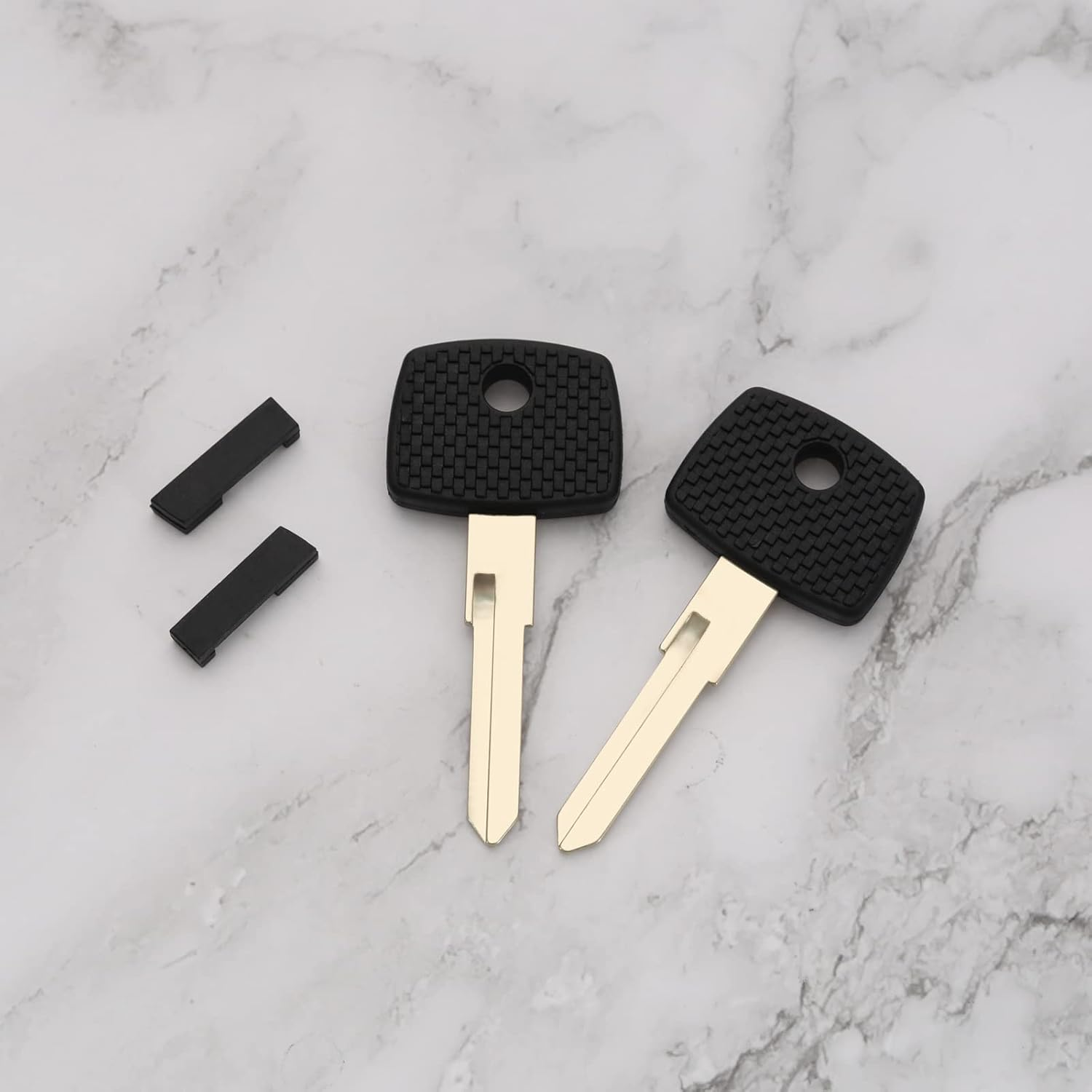 Emsea 2PCS Car Key Blank Compatible with Vito Sprinter Replacement Car Key Blade Uncut Key Automotive Interior Accessories Vehicle Parts image number 6