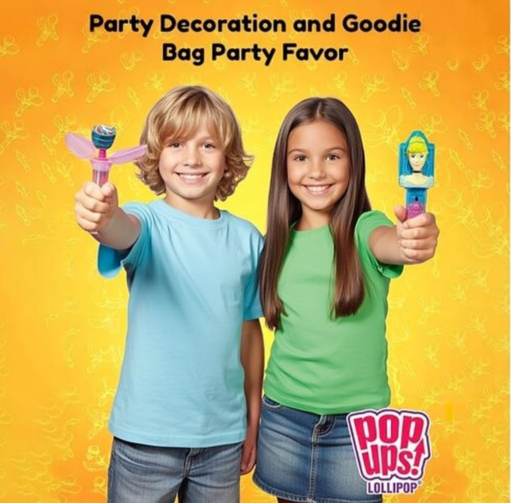 Nightmare before Christmas Lollipop Holder 12 Count | Collectable Toy Lollipop Case | Party Favors for Halloween, Goodie Bags, Pi&ntilde;ata Candy, Game Prizes | Bulk Set of 12 | Lollipops Included image number 5