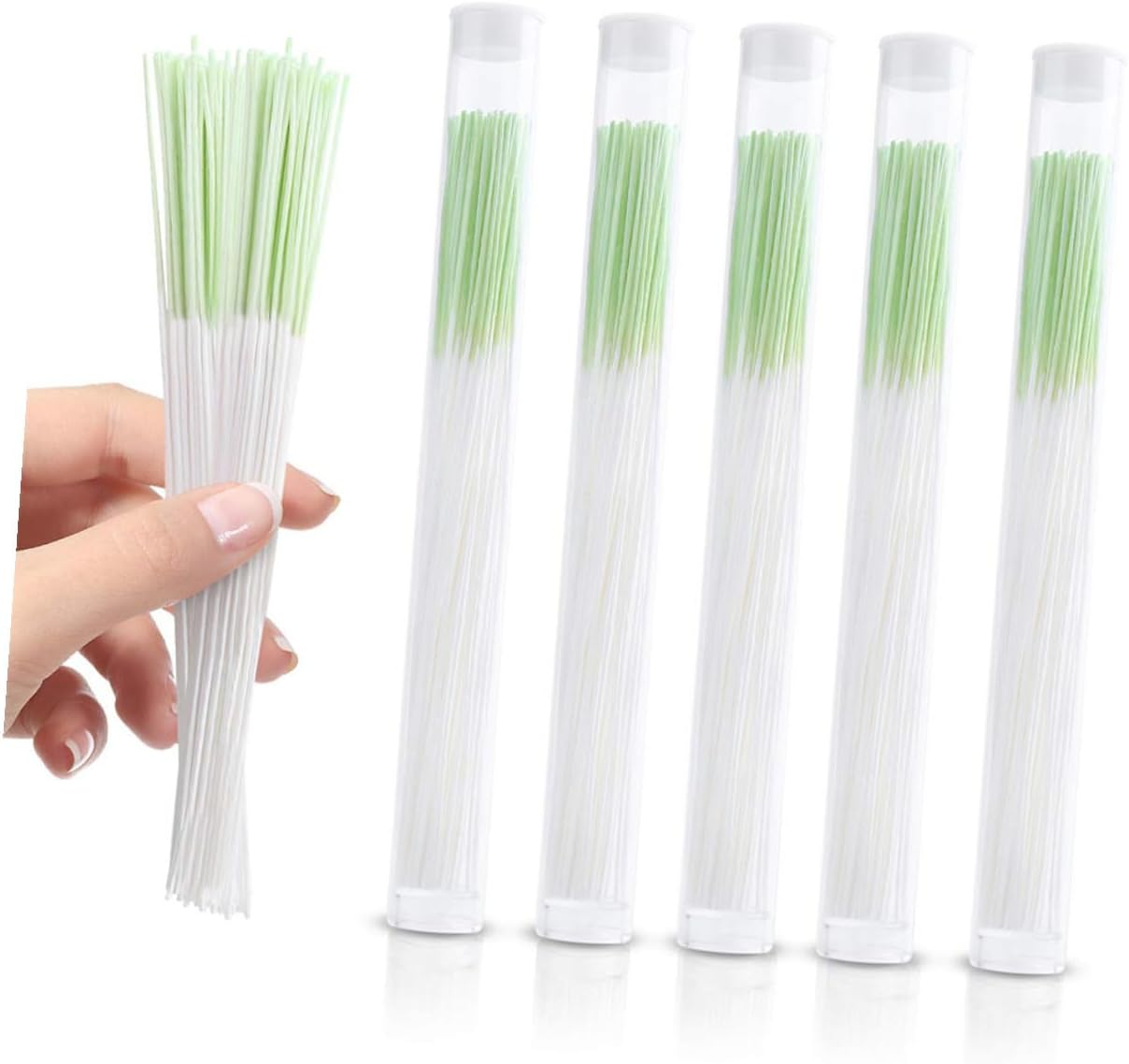 OSOLADY 350Pcs Ear Hole Cleaning Floss Lines for Piercing Skin-Friendly Ear Piercing Hole Cleaner Painless Wax Removal Tool Easy Application image number 3