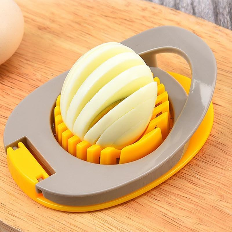 Boiled Egg Slicer with Stainless Steel Wires, 1Pc Stainless Steel Wire Boiled Egg Slicer,Egg Cutter for Boiled Eggs with Stainless Steel Wire,Egg Slicer with Stainless Steel Wire for Boiled Eggs image number 6