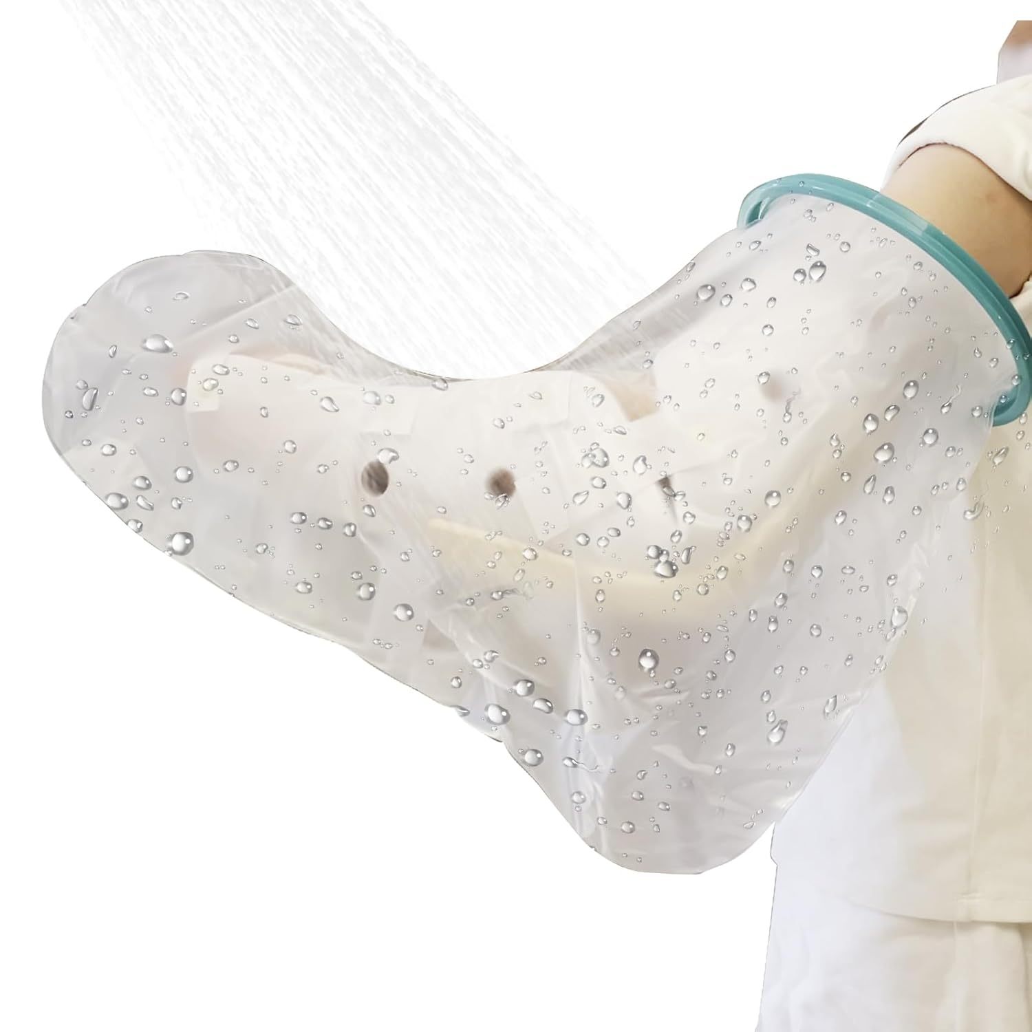 Waterproof Cast Covers for Shower Arm, Watertight Arm Protector Cover, Elbow Injury, Wrist, Post Surgery, Reusable, Elastic, Easy to Use Protect Arms in Bath