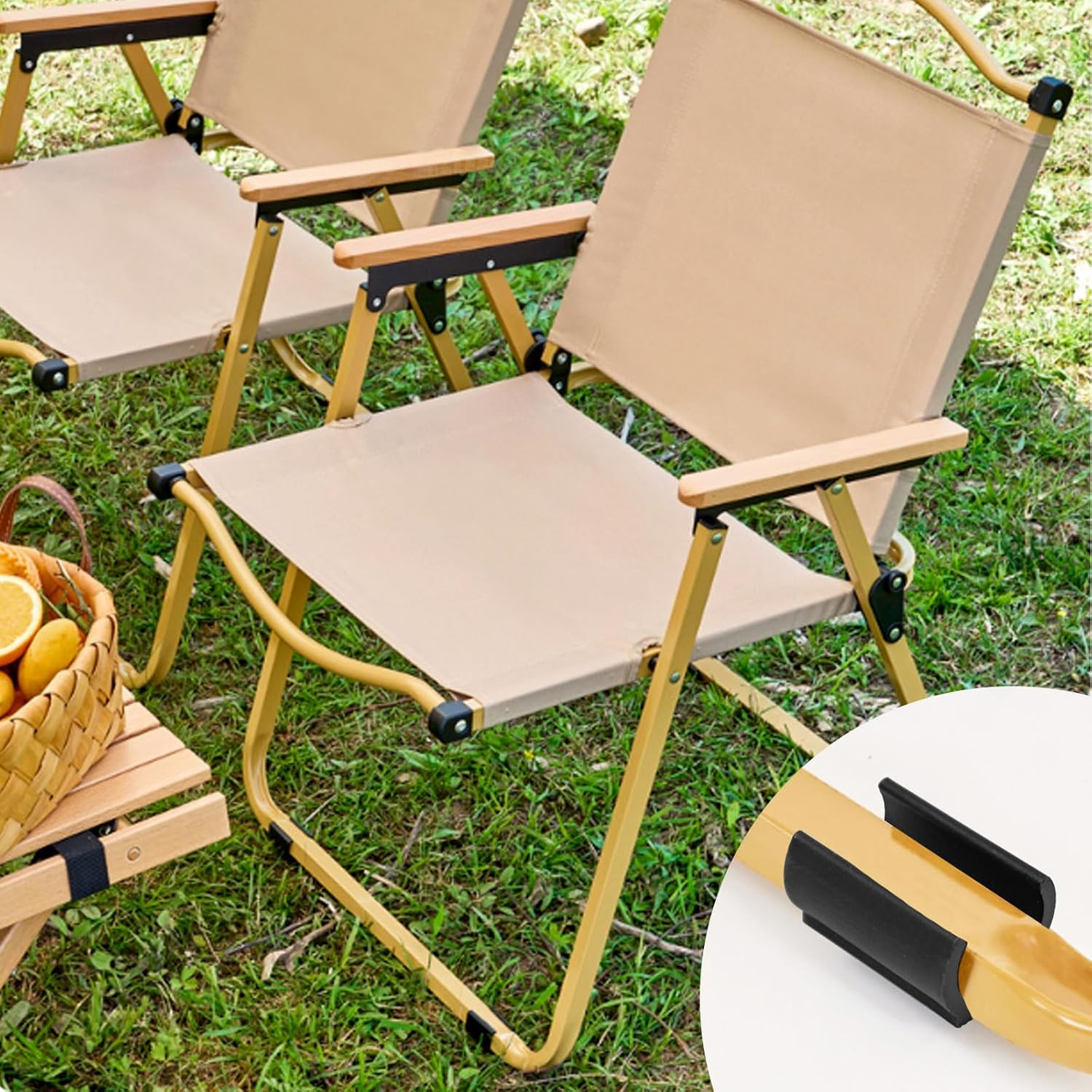 30Pcs Plastic Furniture Feet U Shaped Floor Glides Tubing Caps Cover 25Mm Moisture-Proof and Friction Prevention Furniture Feet Protectors, Non-Slip Chair Leg Tip Protectors for Furniture Leg (25Mm) image number 2