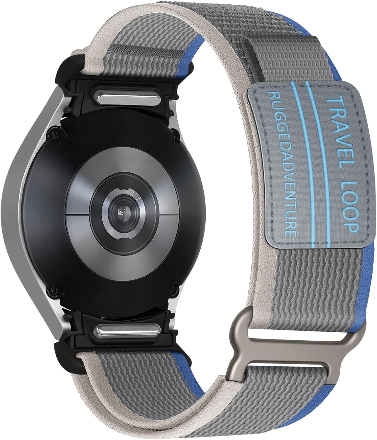 Trail Loop for Samsung Galaxy Watch 7/6/5/4 40Mm 44Mm Women Men, One Click Rugged Sport Band Soft Nylon Wristband for Galaxy Watch 6 Classic 43Mm 47Mm/Fe/5 Pro 45Mm/4 Classic 42Mm 46Mm