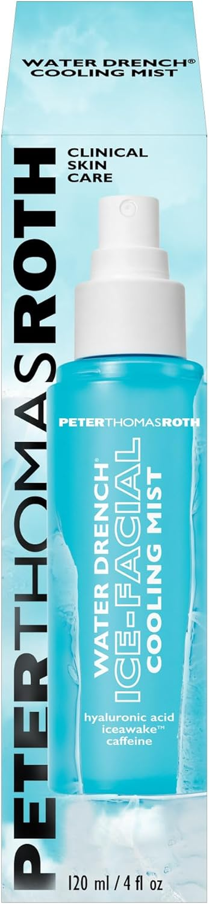 Water Drench Ice-Facial Cooling Mist by Peter Thomas Roth for Unisex - 4 Oz Mist image number 3