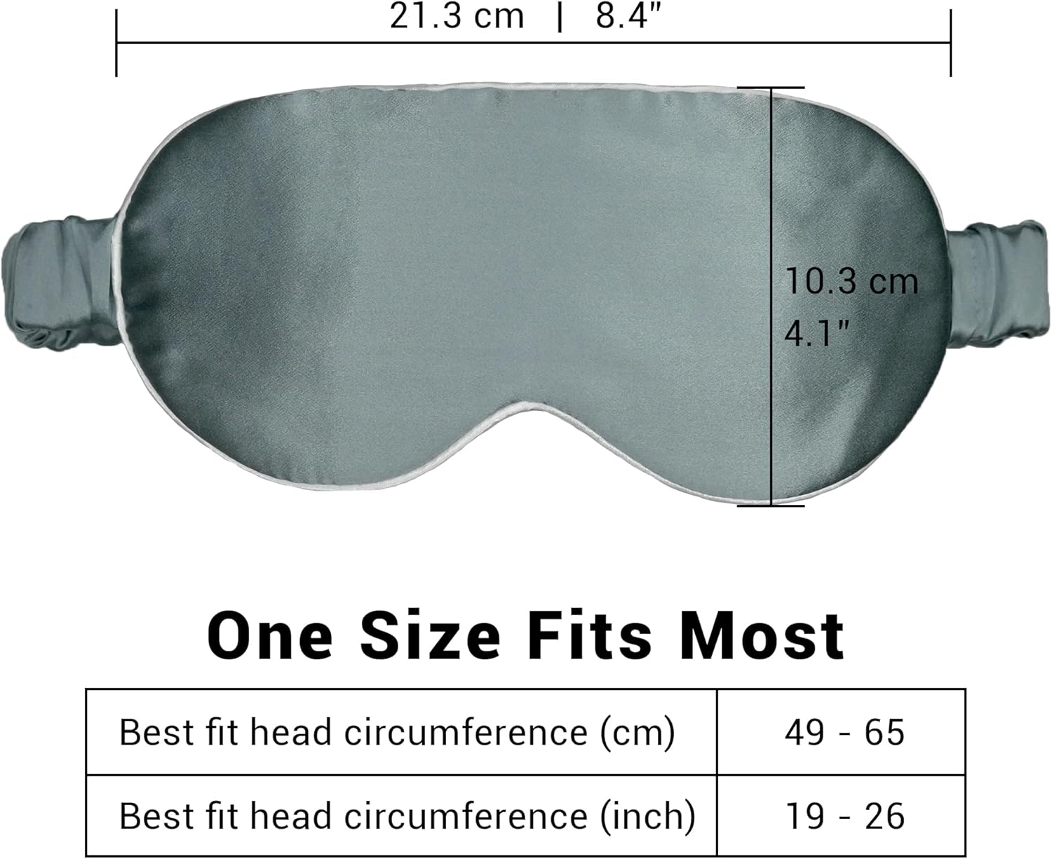 X-Plorer Premium Silk Eye Mask (Travel Edition) | OEKO-TEX Certified, Natural, 99% Darkness, Adjustable Silk-Strap, for Adults and Children | Ideal Silk Sleep Mask and Travel Accessories | OCN - Champagne Ivory image number 4