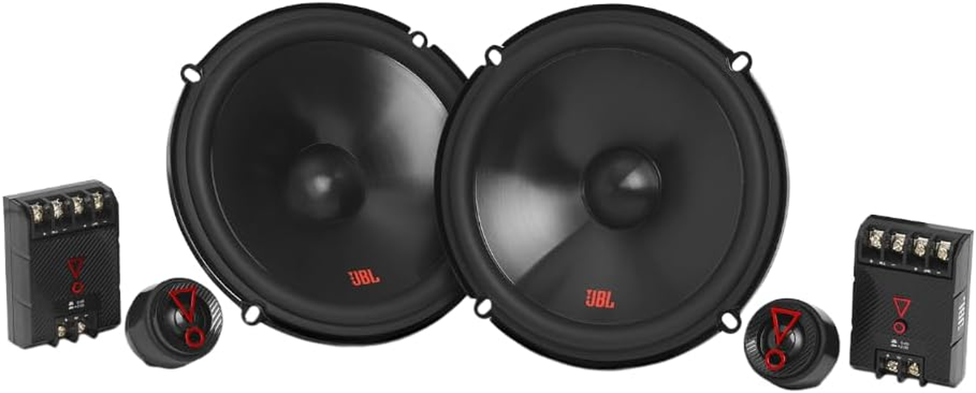 JBL Stage3 607CF 2-Way Car Sound System - 250 Watt Components JBL Pro Sound Car Speaker Box Set with 160 Mm - 6.5 Inch Built-In Speaker and Built-In Tweeter image number 2