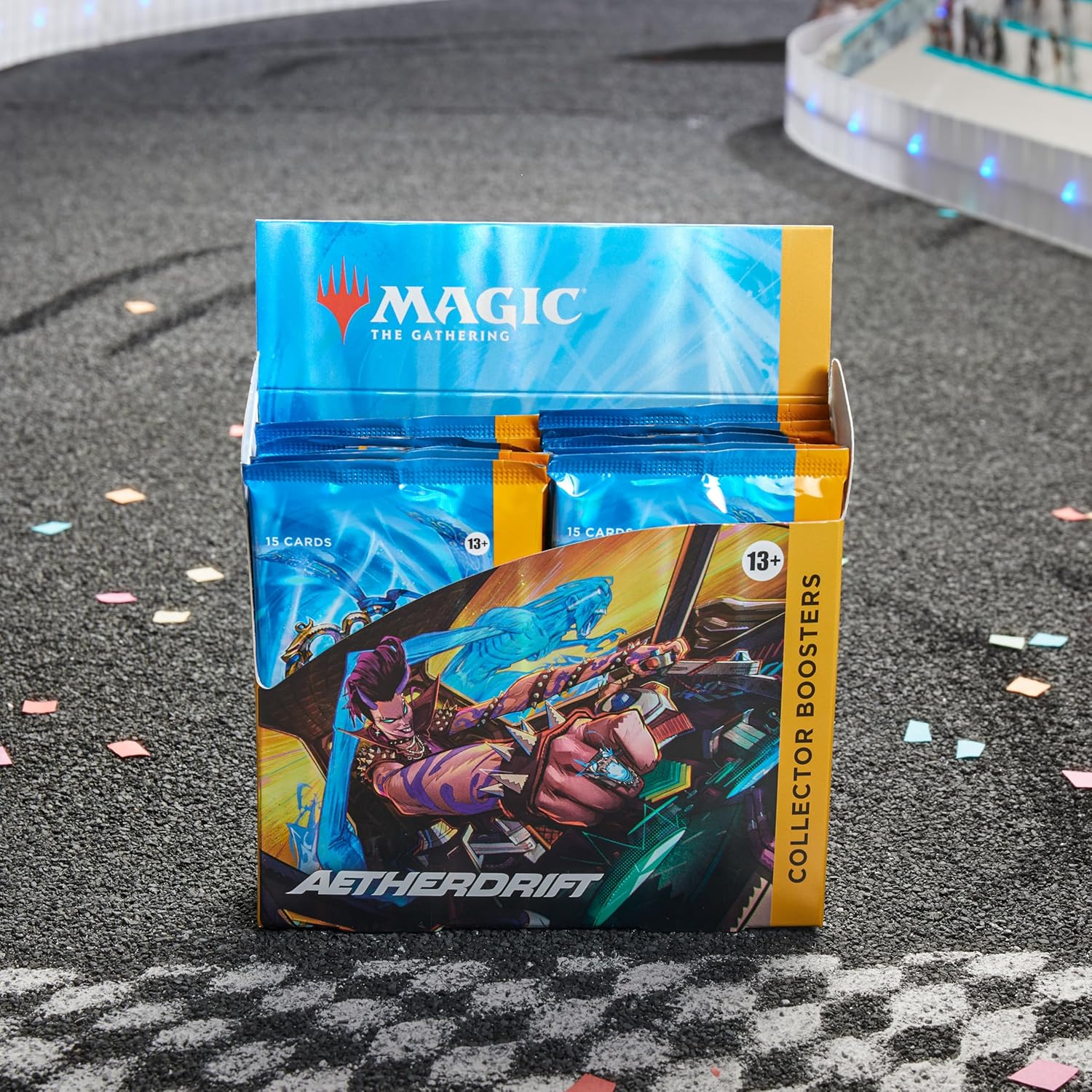 Magic the Gathering Aetherdrift Collector Boosters (12 Boosters per Display) image number 2