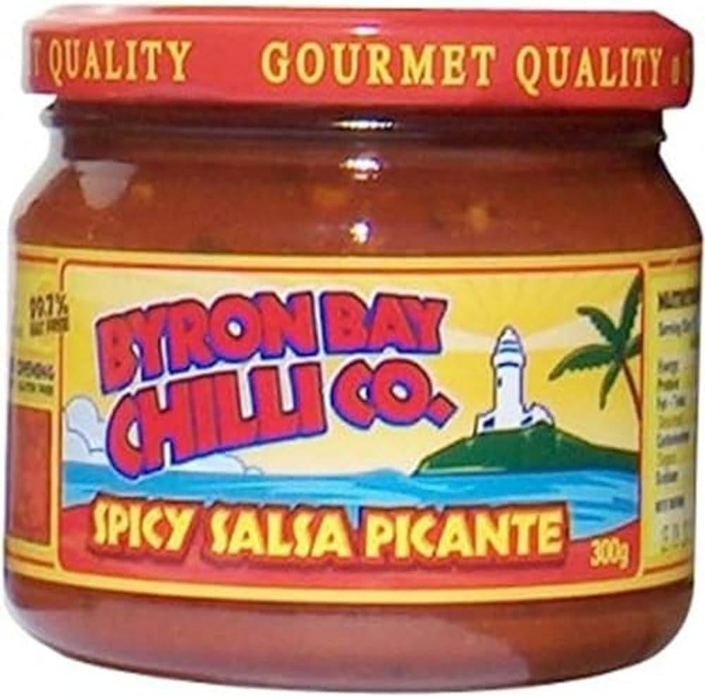 Byron Bay Chilli Co. Spicy Medium Salsa Picante 300 G
