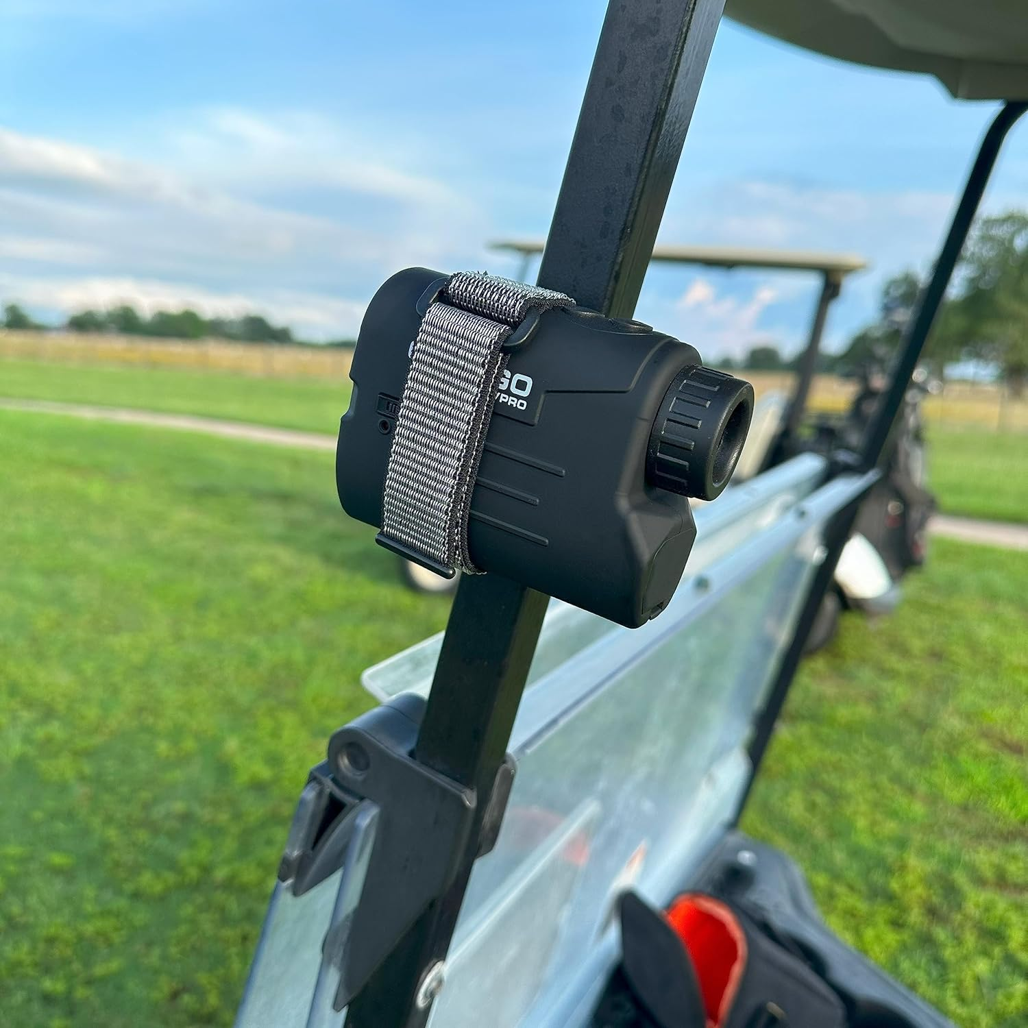 Gogogo Sport Vpro Golf Rangefinder Magnetic Holder Mount Strap, Adjustable Range Finder Strap Strong Magnet for Easily Stick for Golf Carts and Push Carts image number 1