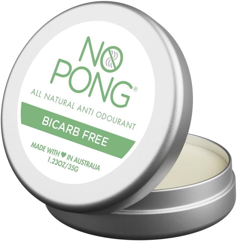 No Pong Bicarb Free, All-Natural Deodorant, Sensitive Cream Deodorant, Paraben-Free, Aluminium-Free, Plastic-Free, 35G image number 3