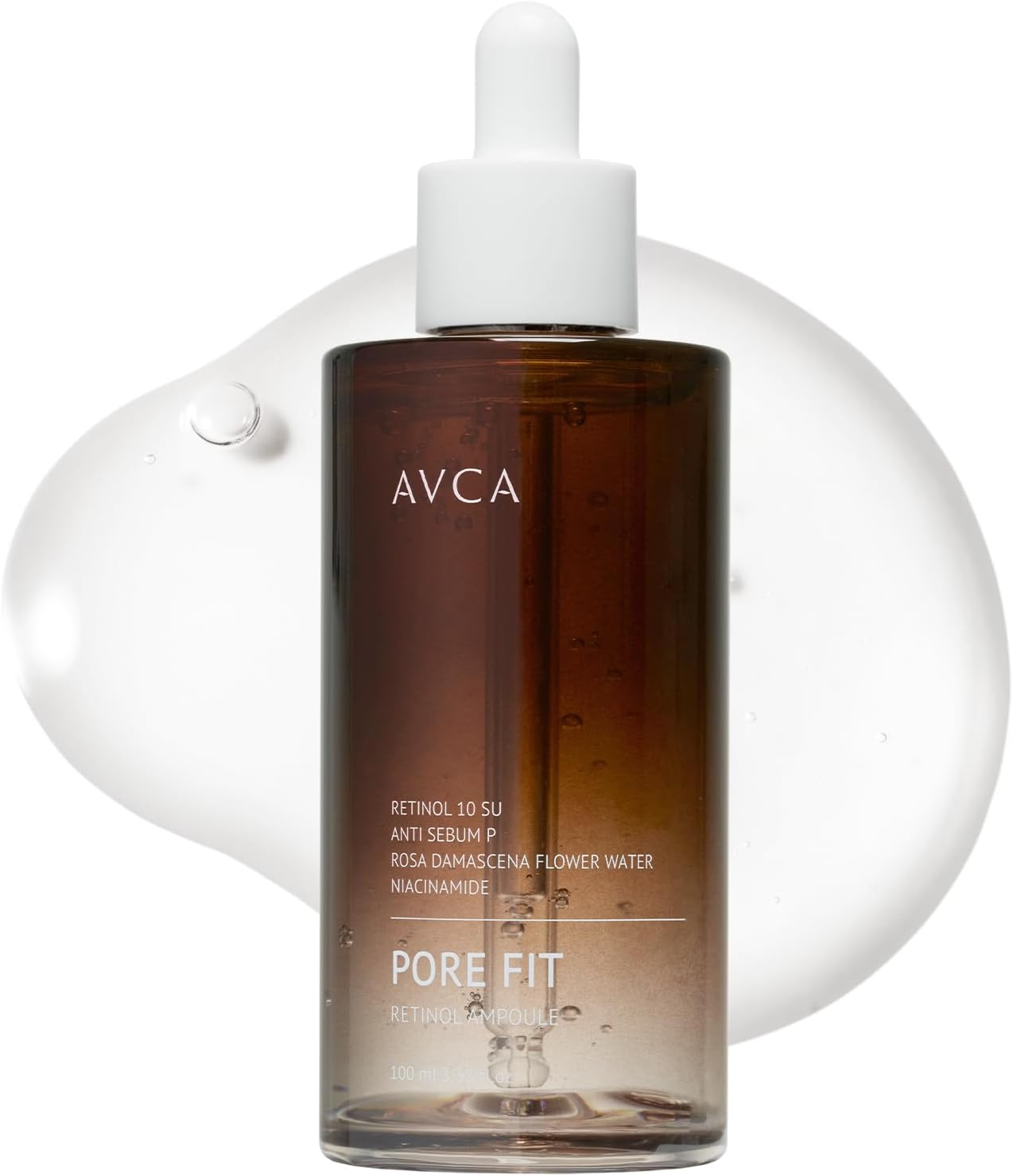 AVCA Retinol Pore Tightening Serum 100Ml &ndash; Niacinamide Oil Control, Minimizes the Look of Pores for Oily/Combination Skin, Lightweight K-Beauty image number 2