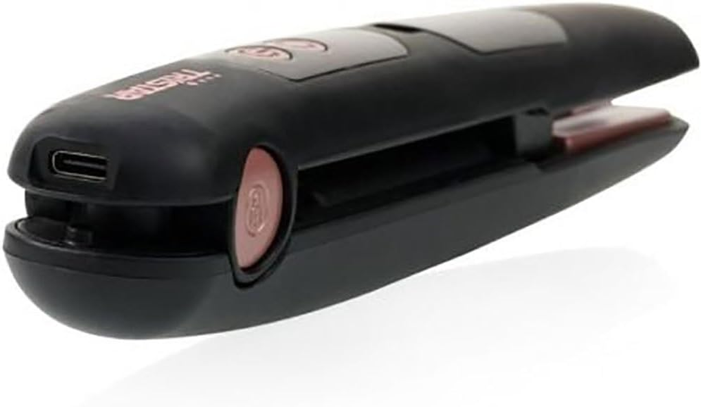 Tristar Wireless Hair Straightener - Steam Function - Perfect for Travel - 3 Temperature Settings - Ceramic Coating - 30 Min Use Time - HD-2501 image number 3