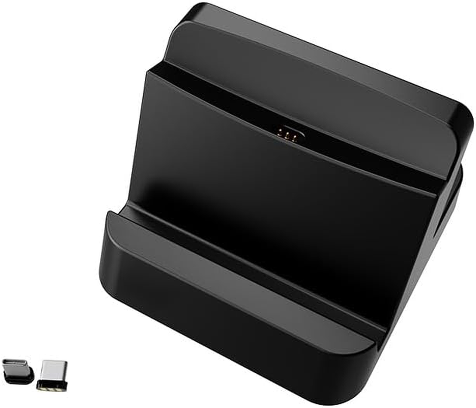 Charging Station Controller Charger for PS5 Fast Charging Dock Portable Charging Stand with Type C Charging Port for Playstation Portal Game Console - White image number 2