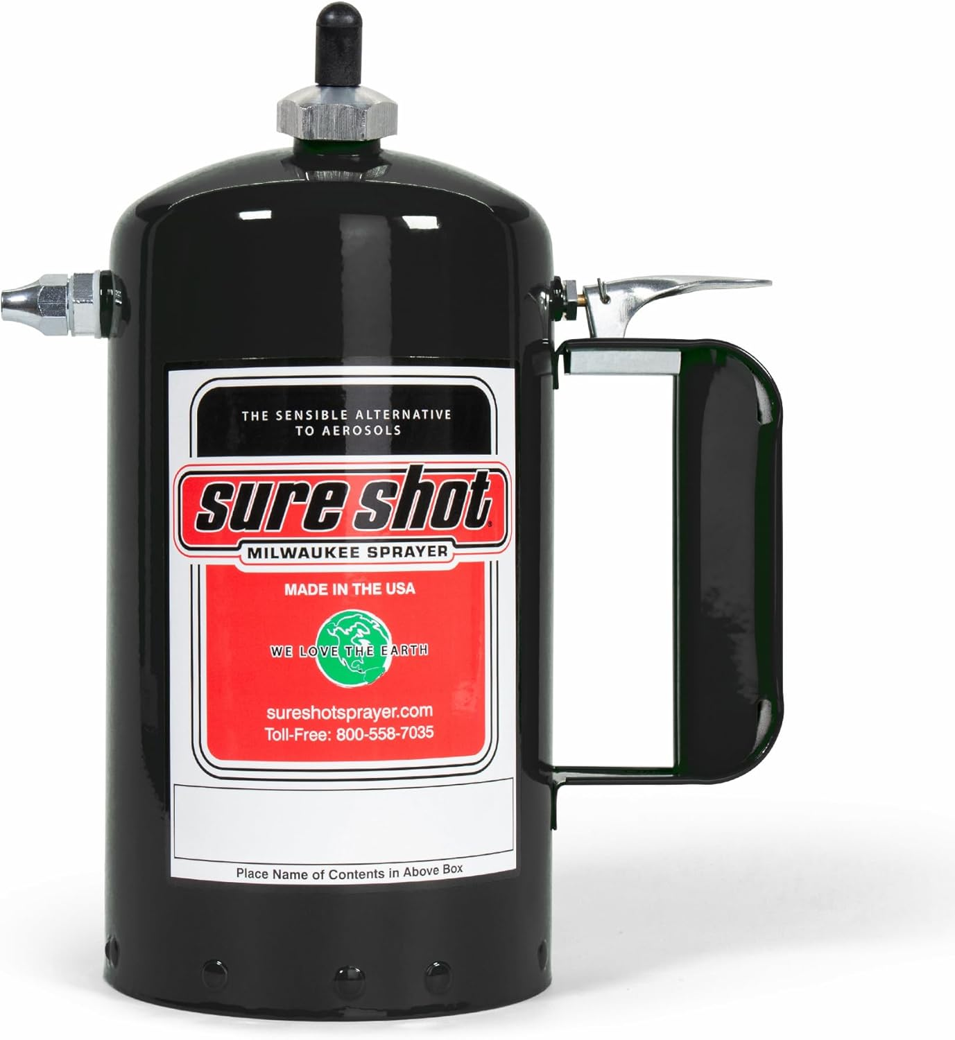 Sure Shot 32 Oz. Powder Coated Steel Sprayer, Black (SUR-1000B)&hellip; image number 5