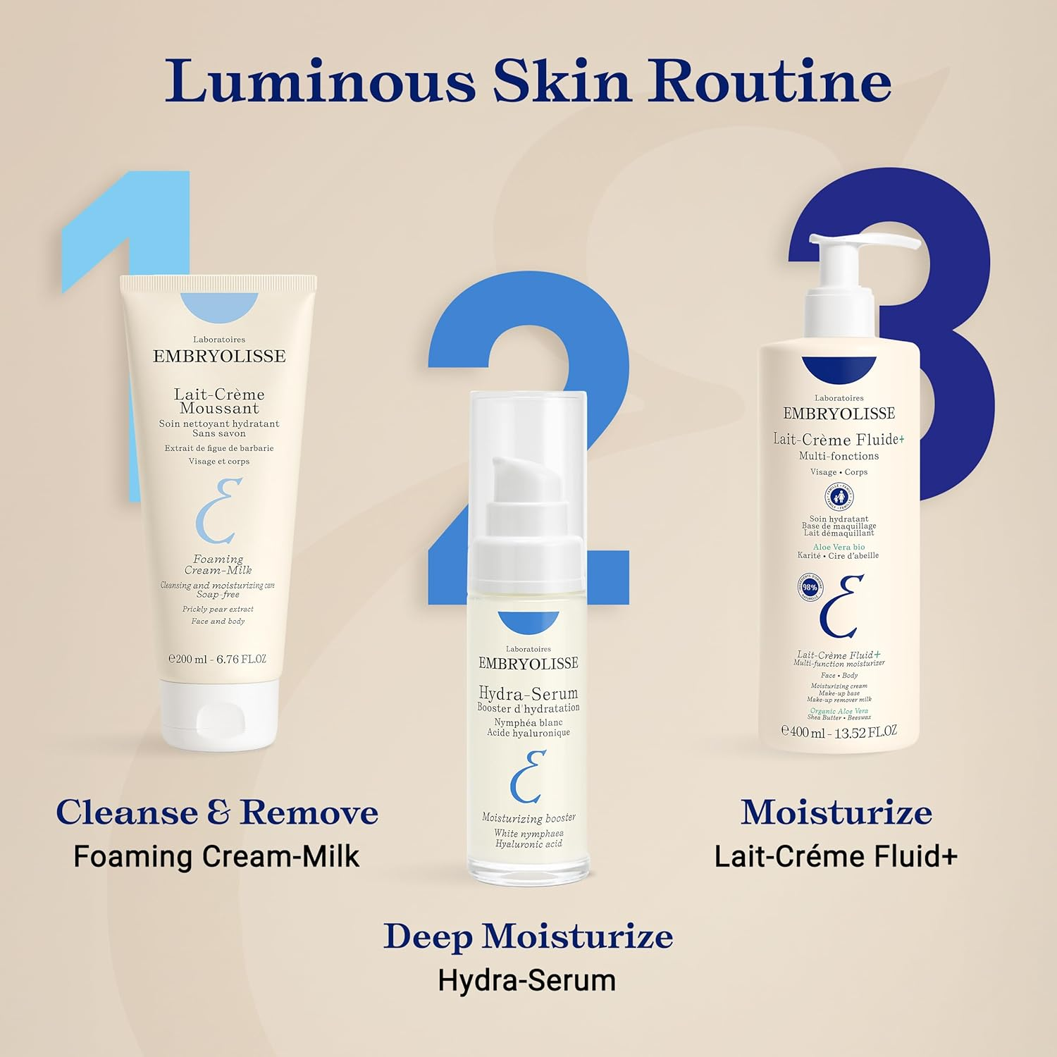 Embryolisse - Lait-Cr&egrave;me Fluide+ 400 Ml/Bath and Body /400 image number 5