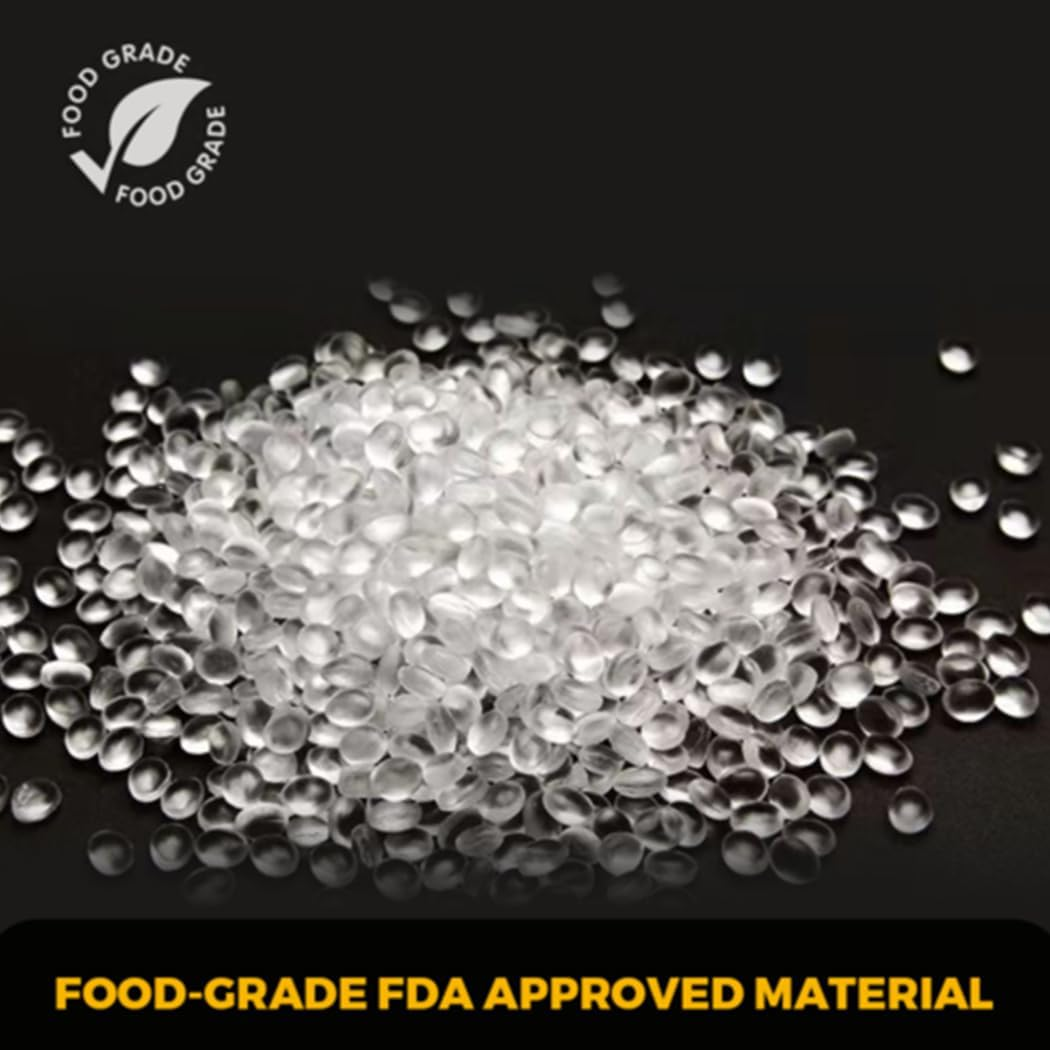 PORIYA 2/3 Tier Large Acrylic Bakery Cake Display,5Mm Thick Transparent,Cabinet Case Donuts Cupcake Pastries, Model Showcase Countertop Flip-Up Door (3 Tier) image number 3