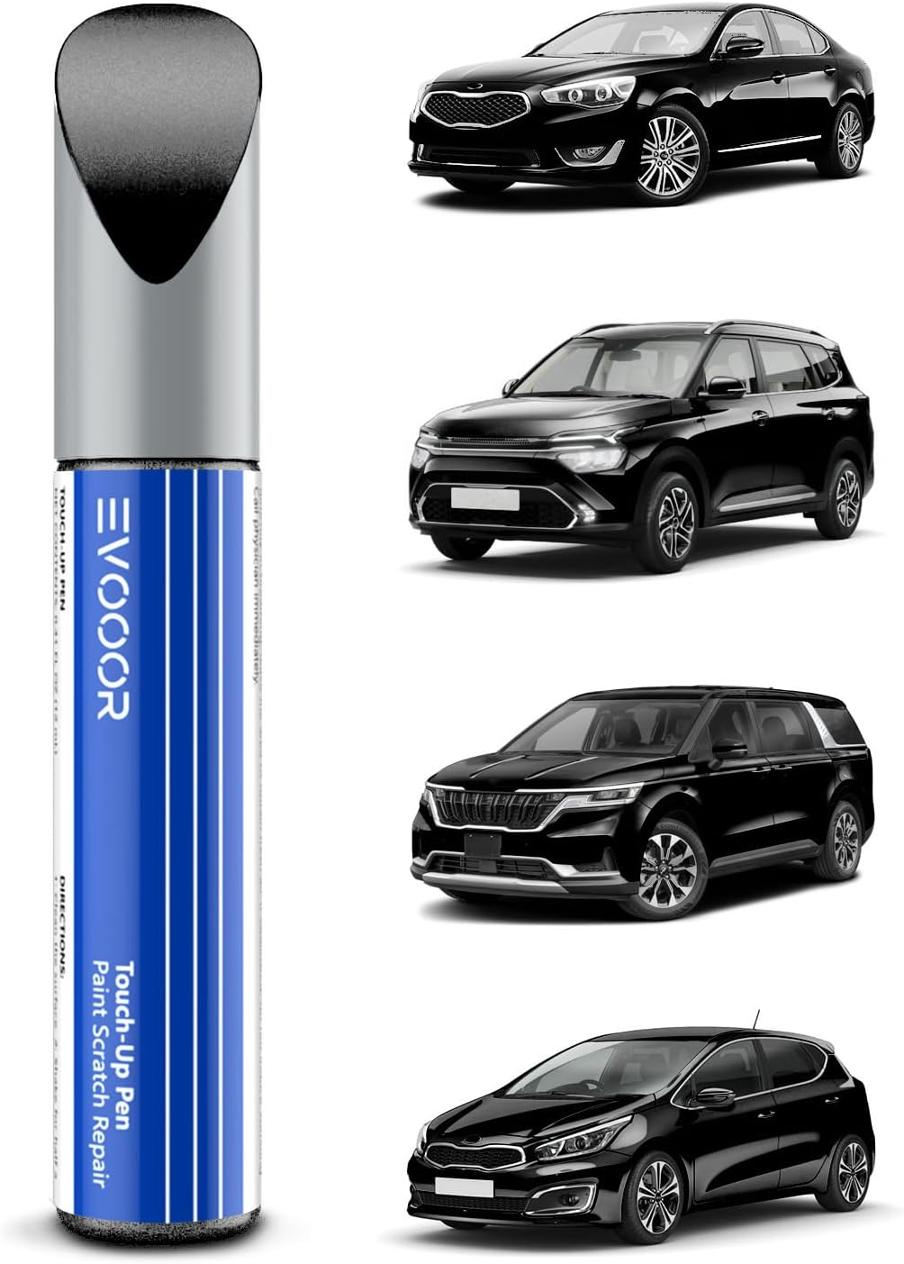 Snow White Pearl (SWP) Touch up Paint Compatible with KIA Exact Match&ndash;Chips and Nicks Touch Up