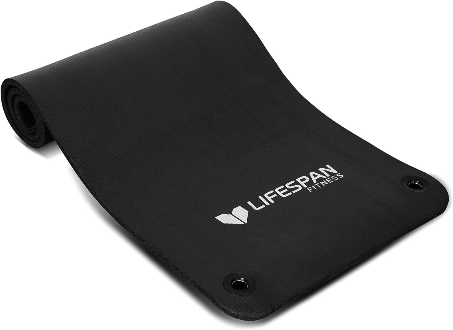 Cortex Yoga Mat Black, 15Mm Exercise Workout Pilates Stretching Floor Home Gym