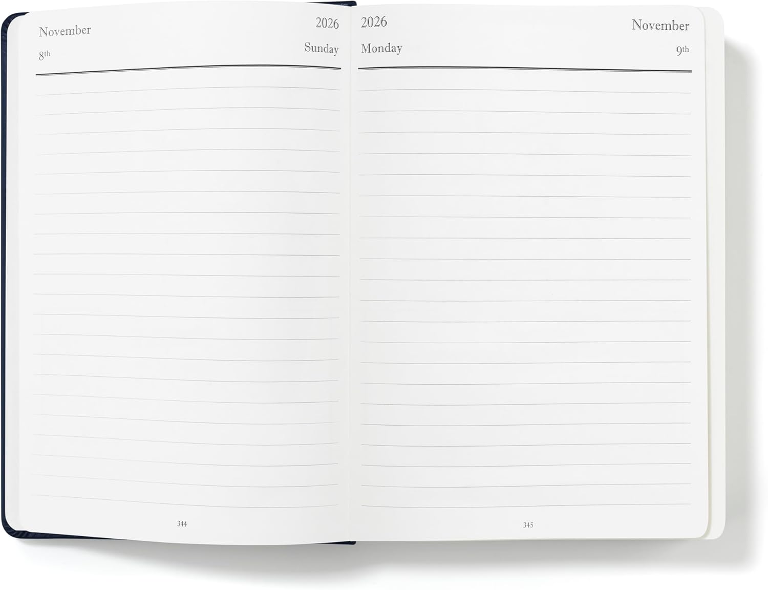Wykeham'S Executive 2026 Daily Journal Planner &ndash; Australian Public Holidays & Format &ndash; Personalisation Available (Royal Blue, A5) image number 3