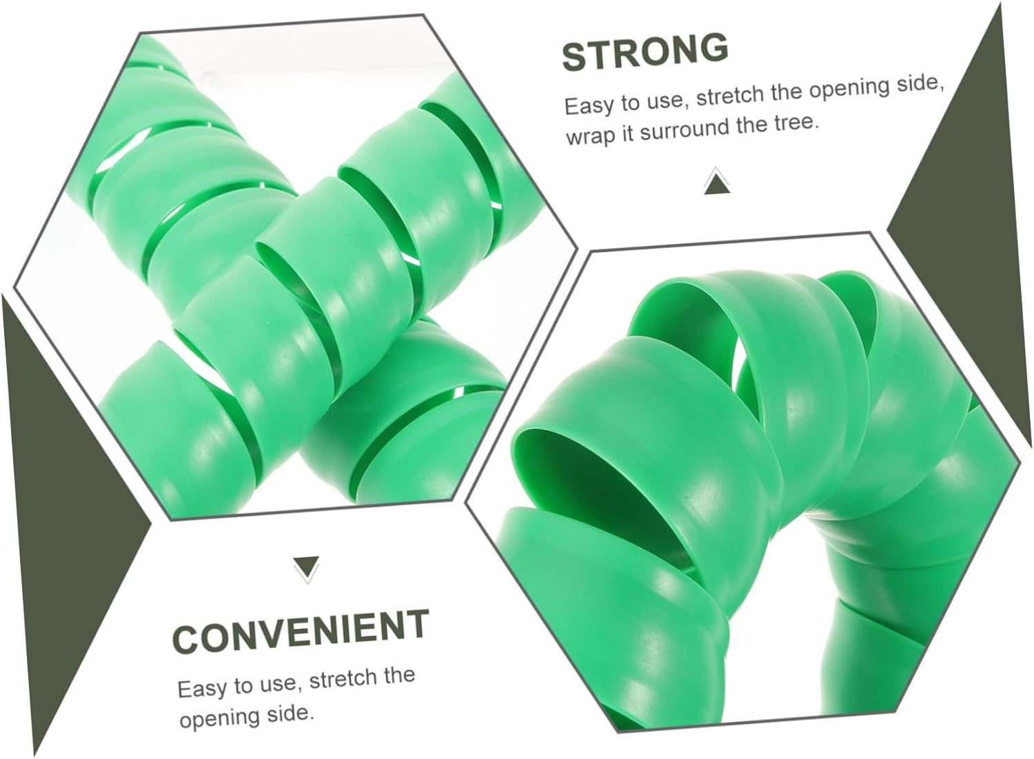 Yardenfun 4Pcs Tree Bark Protectors Tree Protector Wraps from Dogs Gardening Supplies Kit image number 1