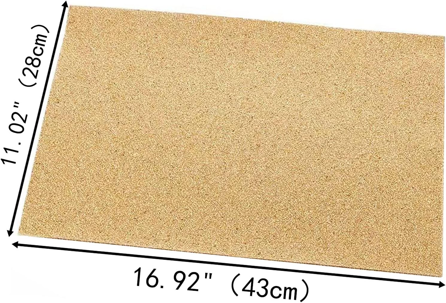 20 Pcs Gravel Paper for Bird Cage, 17X11 Inches Bird Cage Gravel Liner, Bird Grinding Sandpaper, Easy Clean Pet Sandpaper, Calcium Paper with Sea Sand for Birds Parrots Cockatiels(20Pcs Fine Sand) image number 1