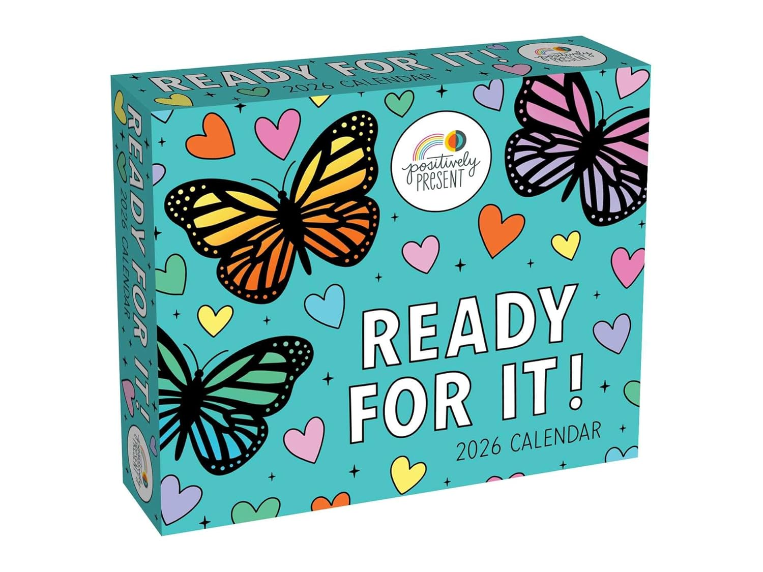 Positively Present 2026 Day to Day Desk Calendar Ready for It - Mindful Living image number 3