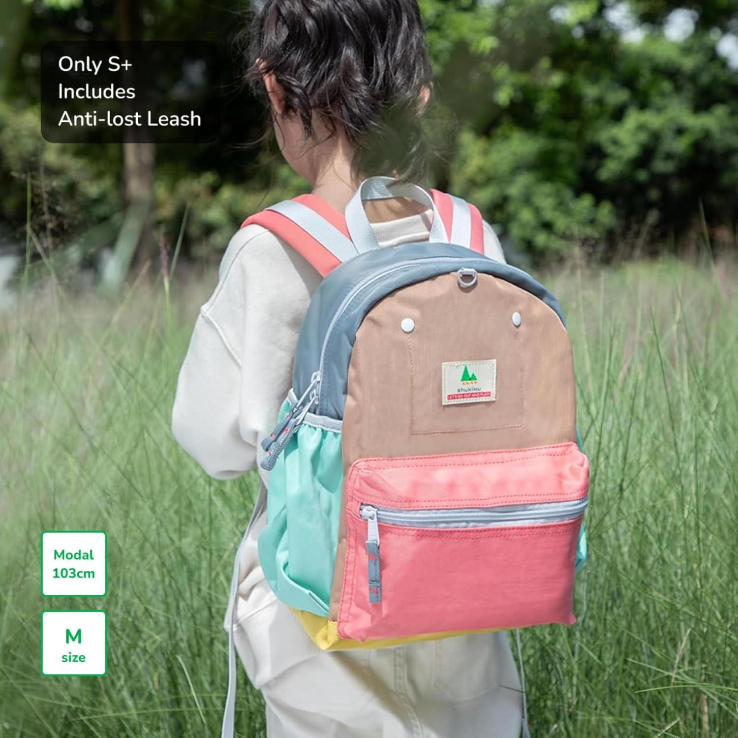 Toddler Kids Backpack for Daycare, Shukiku Lightweight Water Resistannt Preschool Backpack for Girls, Kindy Backpack with Chest Strap image number 5