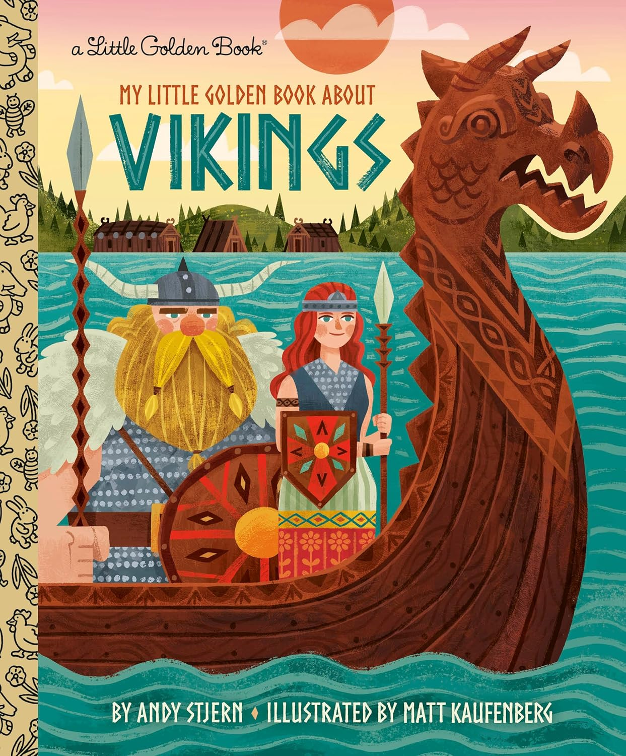 My Little Golden Book about Vikings image number 3