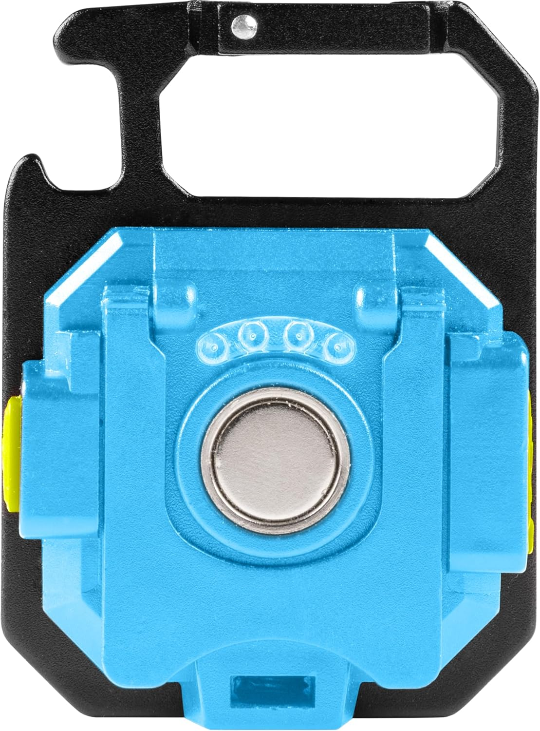 H&ouml;gert Technik Rechargeable Mini LED Flashlight 580LM with 7 Light Modes, USB-C, Magnetic Base, Carabiner, Bottle Opener and 500Mah Battery for Work, Outdoor, Camping image number 6