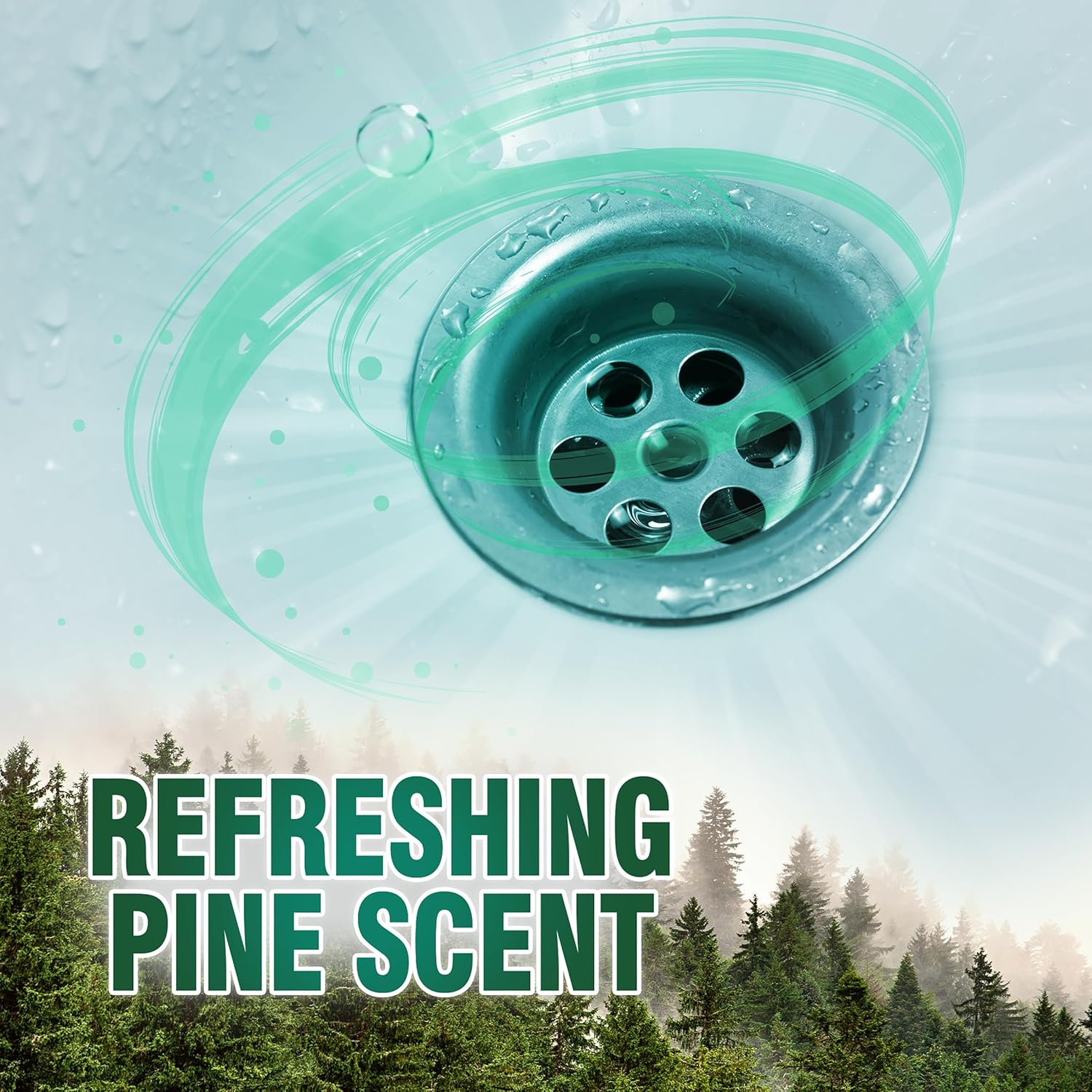 Easy-Off Bam Pine Intense Drain Maintenance Odour Stop 750 Ml image number 6