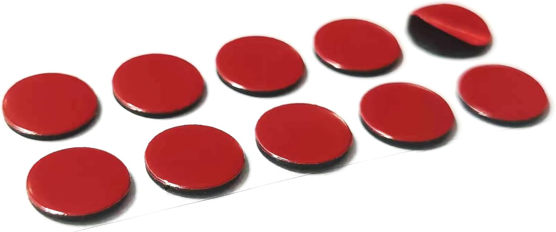 Replacement Adhesive Pads Set, 10 Pieces, Compatible with Needit Park Lite Electronic Parking Disc, Double-Sided Special Adhesive for Windscreen, Adhesive Pads Parking Meter, Adhesive Sticker Glass Kit Parking Disc