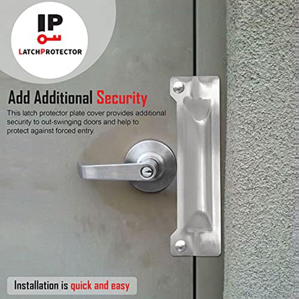 (3" X 11") Latch Protector Full Cut Out Latch Guard Zinc LP215 image number 5