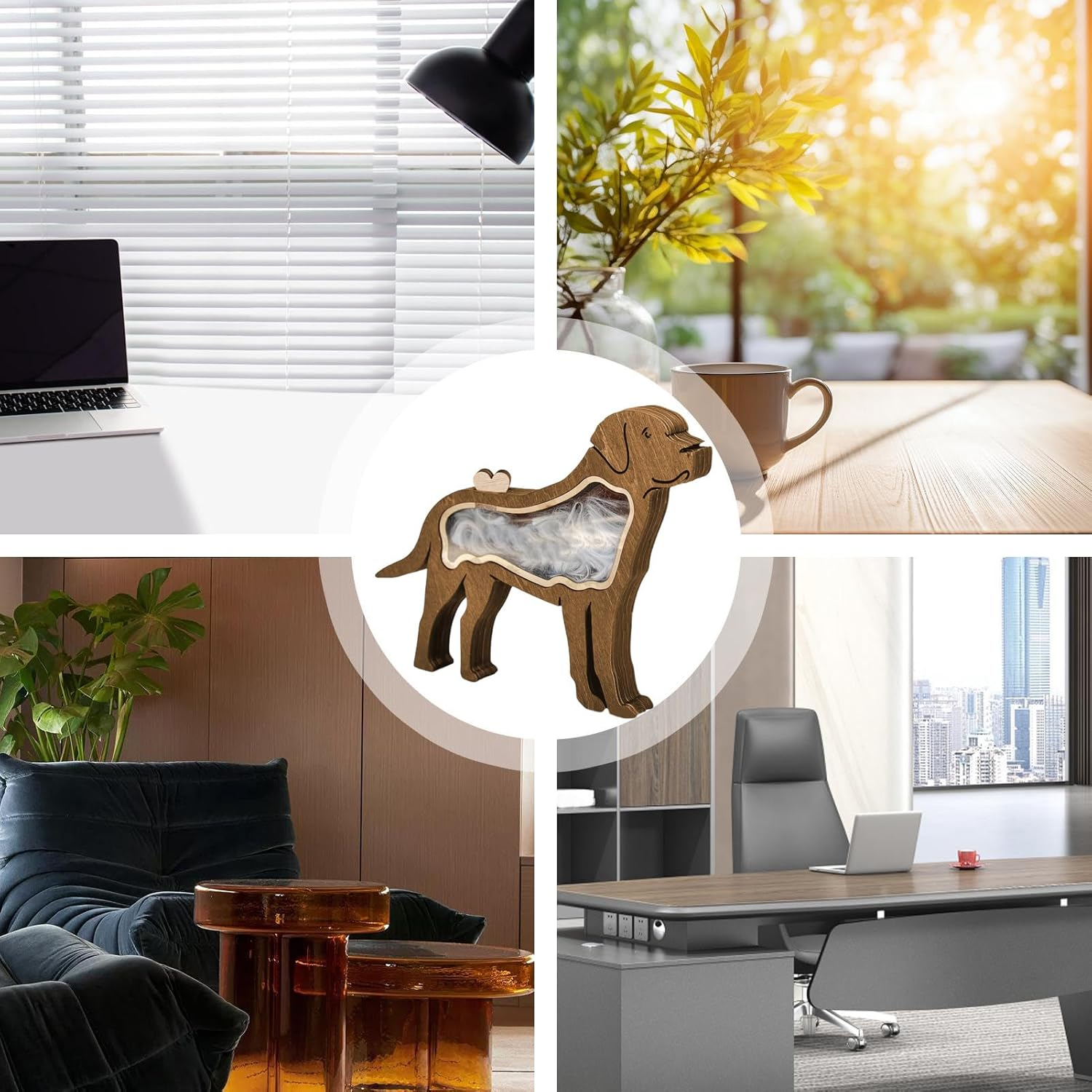 Hair Memorial Keepsake - Remembrance Box for Hair, or Ashes | Thoughtful Sympathy Gift for Lovers, Keepsake Memorial for Dogs and Cats, Comforting Loss Gift, Unique Memory Con image number 1