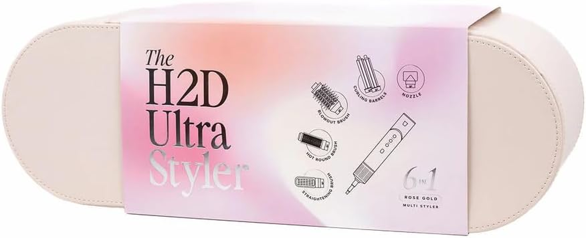 H2D Ultra Styler 6-In-1 Hair Multi-Styler - Rose Gold image number 2