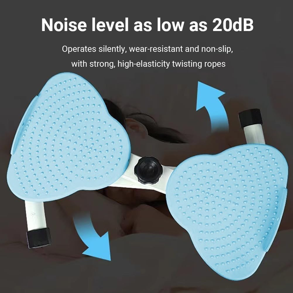 Waist Twister Board & Ab Machine - Noiseless Core Workout with Resistance Bands, 300Lbs Capacity, Foot Massage for Home Fitness image number 6