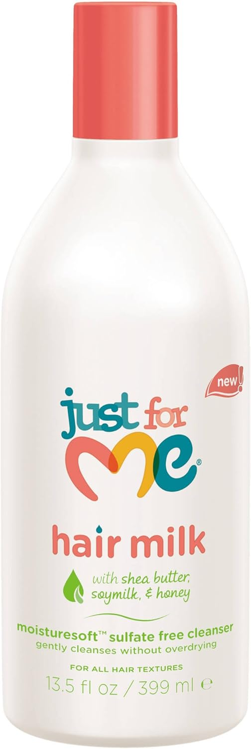 Just for Me Sulfate-Free Soft & Beautiful Natural Hair Milk, 13.5 Ounce