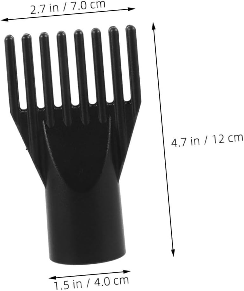 Alasum 3Pcs Hair Dryer Nozzle Attachments for Pets Comb Nozzle Replacement for Dogs Cats Drying for Home Salon Use Safe Easy to Use Hair Dryer Accessories image number 4