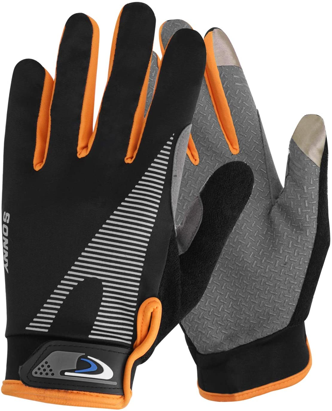 Summer Cooling Cycling Gloves Full Finger Touch Screen for Women Men Breathable Non-Slip Motorcycle Mountain Bike Riding Gloves Road Bicycle BMX Lifting Fitness Climbing Workout Exercise Golf Gloves image number 3