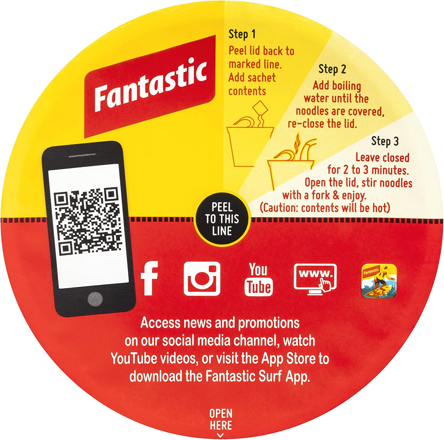 Fantastic Bowl Noodle, Beef, 85G image number 6