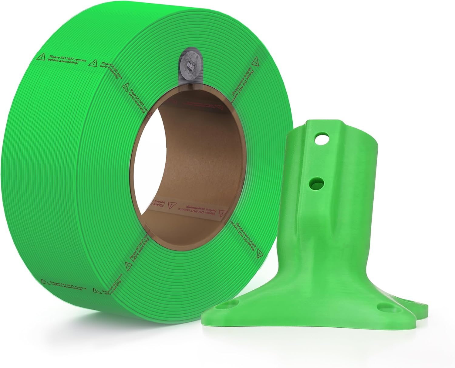 Bambu Lab ABS 3D Printer Filament, Tough & Durable 1.75Mm 3D Printing Filament, Impressive Heat & Water Resistant, Ams-Compatible 3D Print Material with Reusable Spool, 1Kg Refill Bambu Green