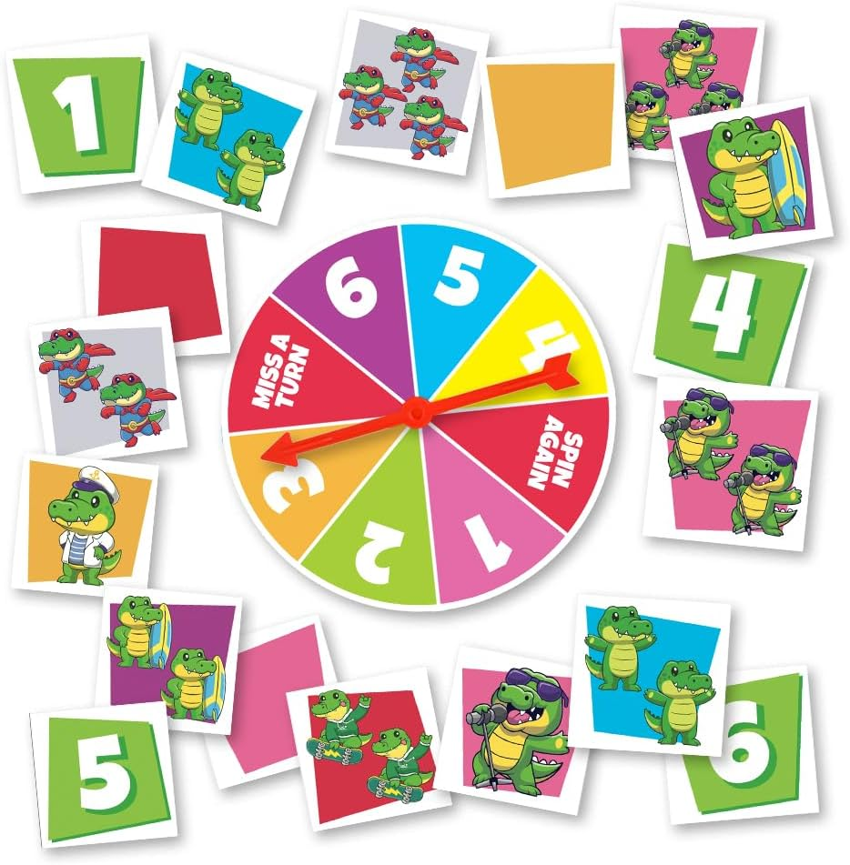 Counting Crocs | Age 3+ | Family Board Game | a Game for Aussies, Designed by Aussies image number 4