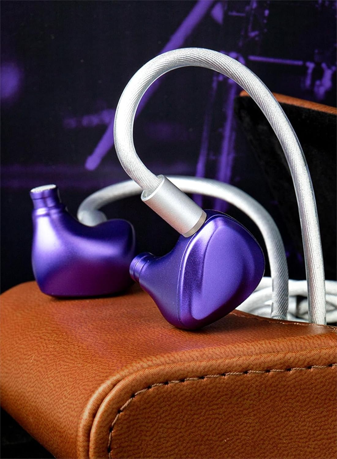 Keephifi TRI I3 MK3 In-Ear Monitor Headphones, Beryllium Membrane DD IEMS In-Ear Earbuds, 10Mm Flagship Planner Earbuds, 612-Core 5N OOC Coated Silver Cable for Musicians and Audiophiles image number 6