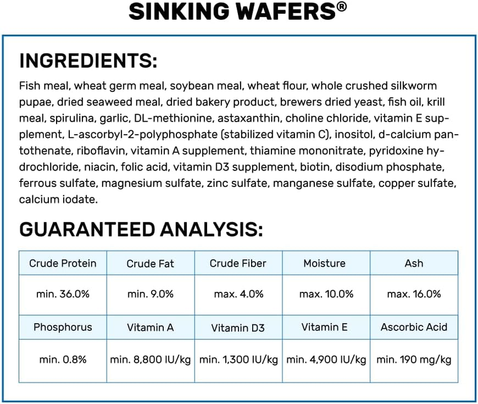 Hikari Tropical Sinking Wafers for Catfish, Loaches and Bottom Feeders 3.88 Oz image number 5