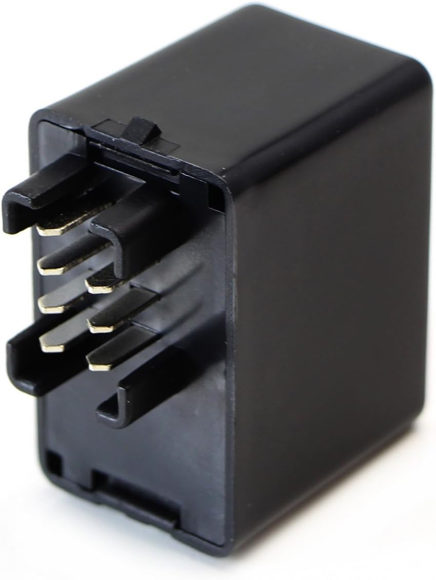 Ijdmtoy (1) 7-Pin Plug-N-Play Electronic LED Flasher Relay Hyper Flash Fix for Suzuki Motorcycle Bike Installing LED Turn Signal Bulbs image number 6