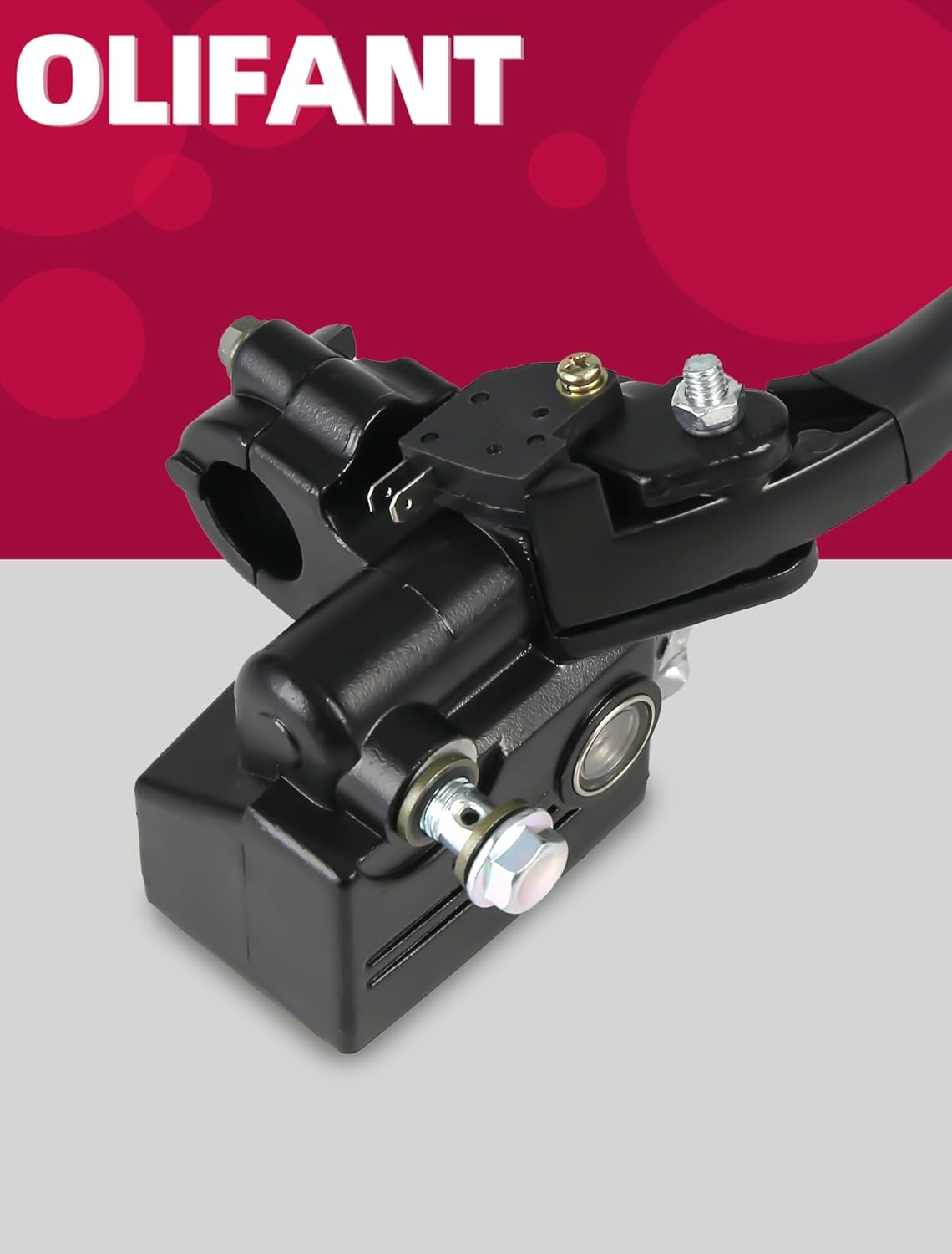 OLIFANT Brake Master Cylinder Handle for Honda TRX 250 300 350 400 450 Foreman 500 Rubicon Fourtrax 300 Rancher 350 420 Recon 250 Rincon Sportrax 7/8 ATV Hydraulic Brake Lever