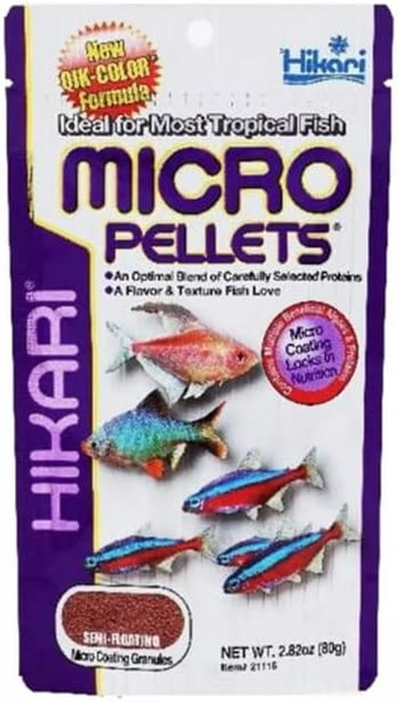 Premiummicro Pellets Tropical Fish Food 80 Gm Semi Floating