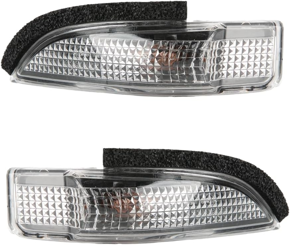 Rear Left Right Mirror Signal Lamp Indicator Flashing Light - Compatible for Toyota Corolla 2014-2017 - Replace Part 81740-52050 Set of 2 image number 5