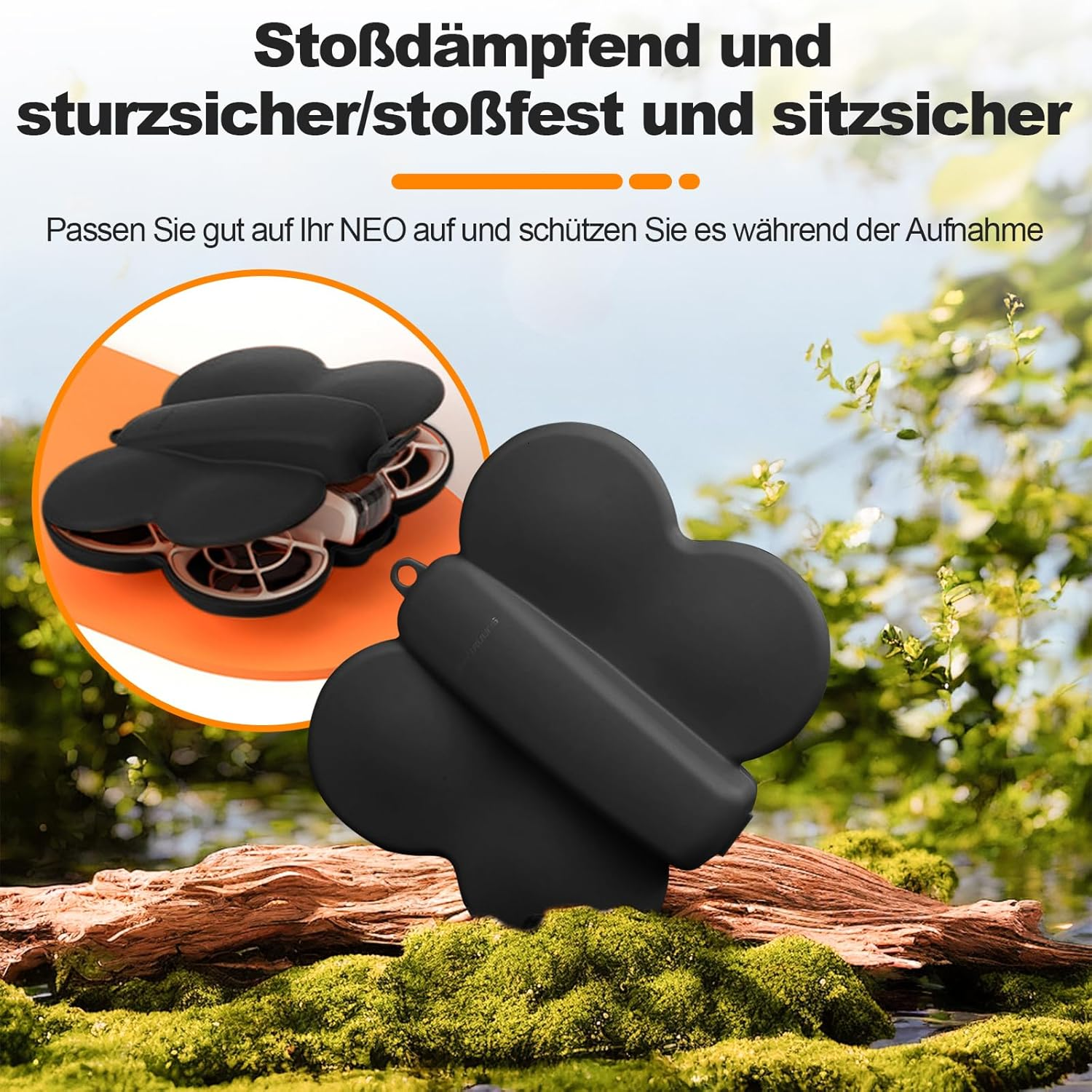 Case for DJI Neo, Plastic Carry Case for DJI Neo Case, DJI Neo Case, Black, Black, No image number 5